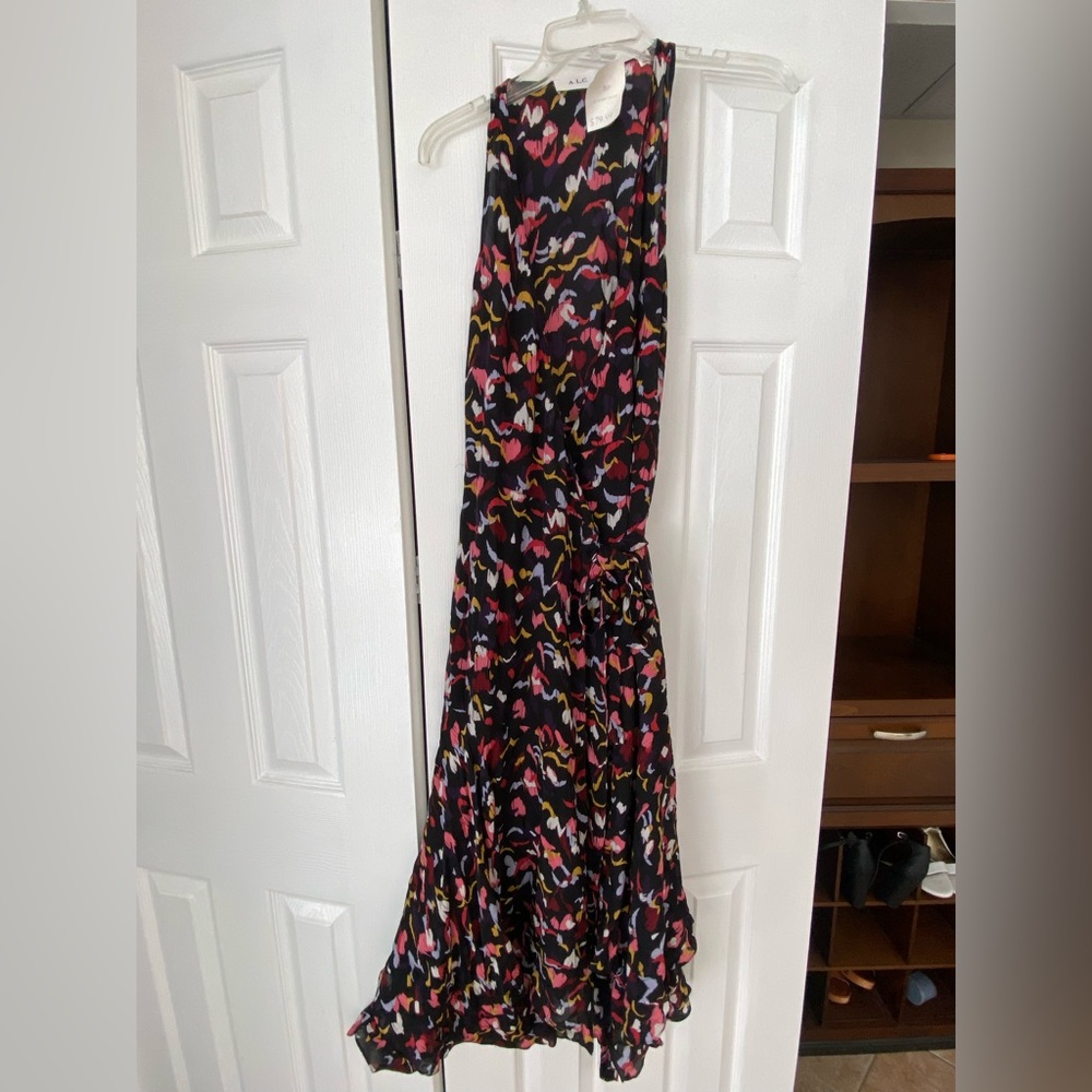 A.L.C. Wrap Silk Dress